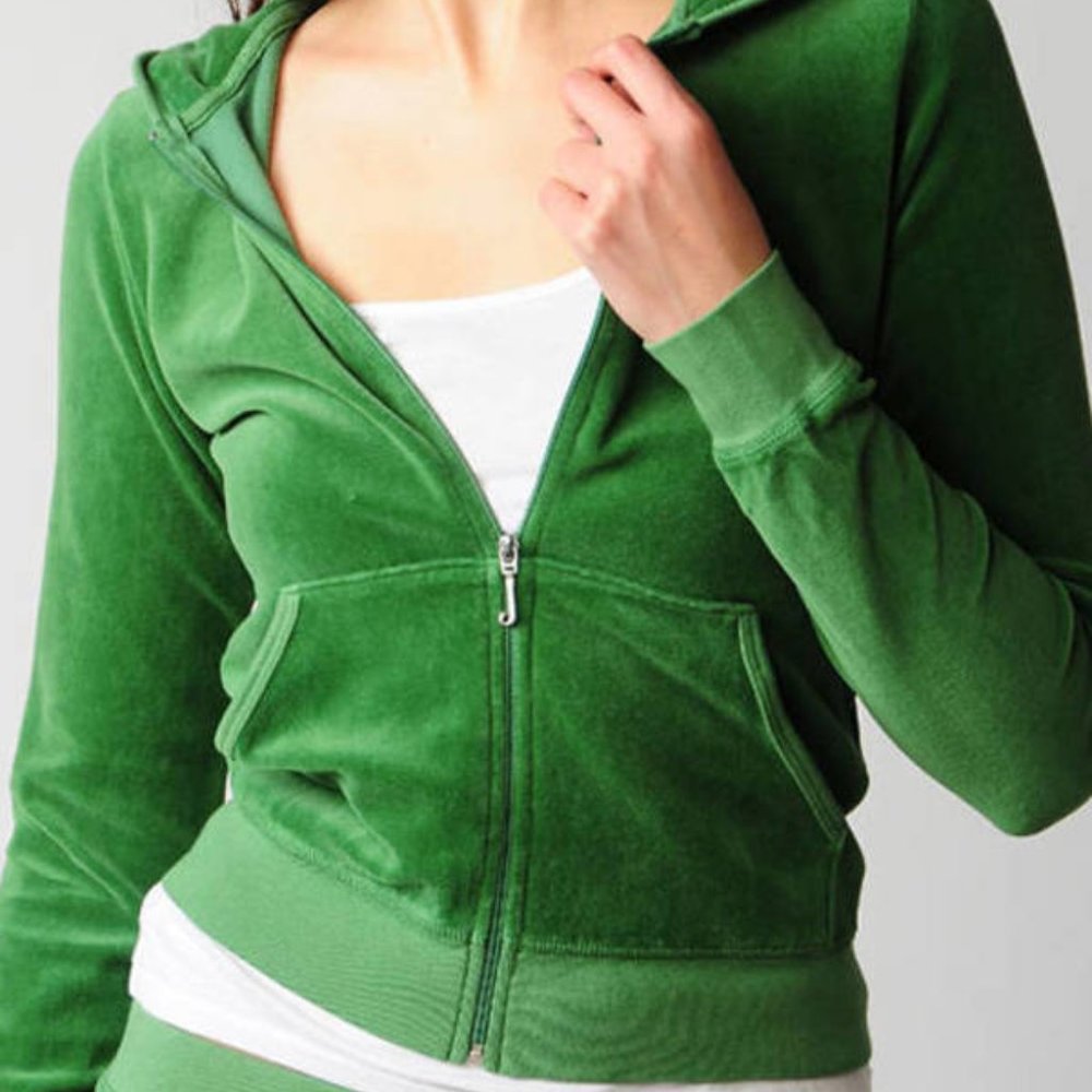 Juicy Couture Green Track Jacket